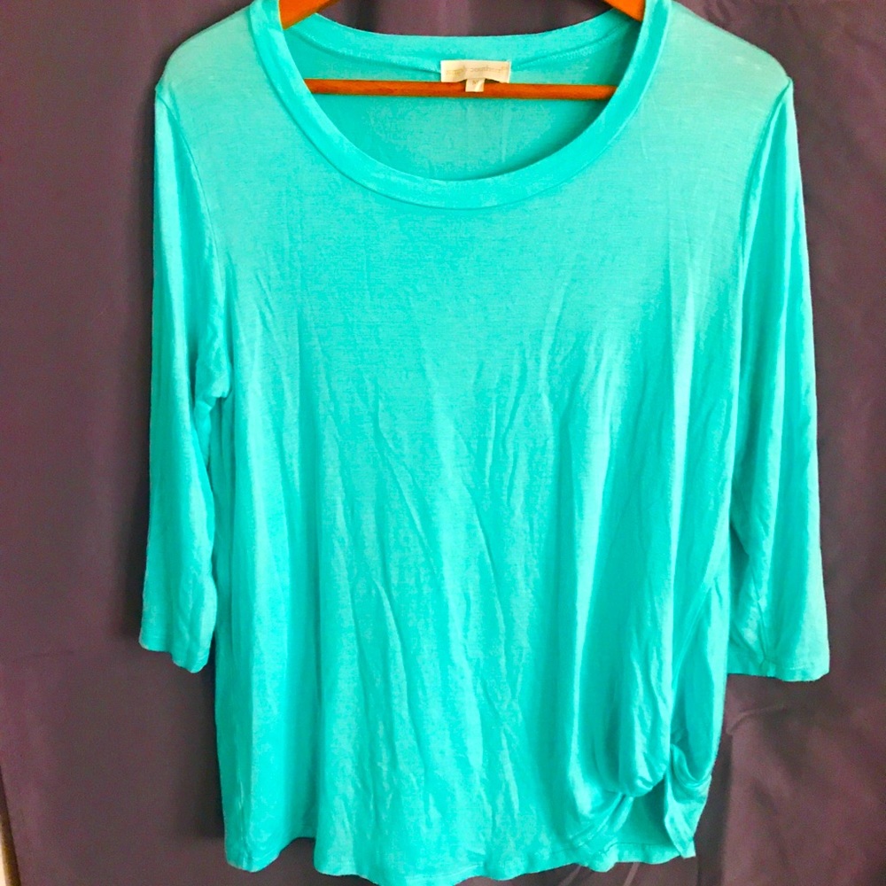 Simply Southern side knot blouse